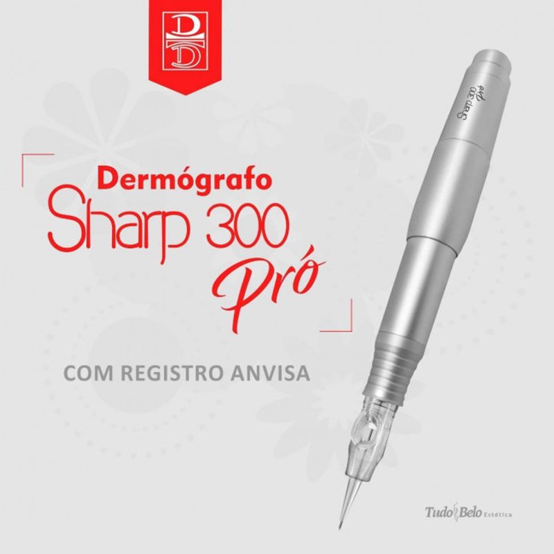 Dermografo-Sharp-300-PRO--sem-controle-