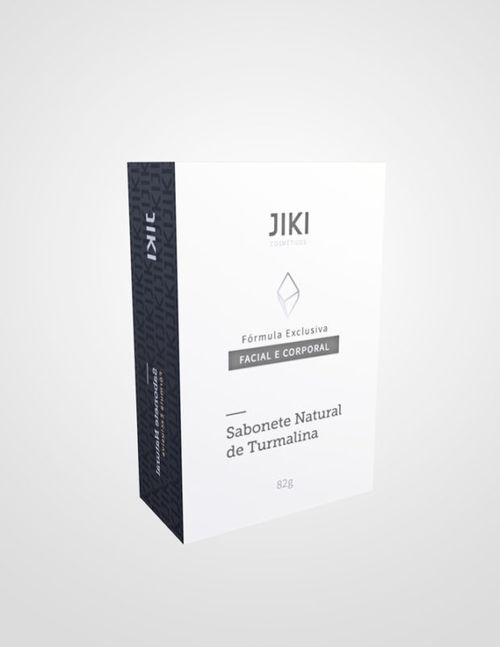 Sabonete Natural de Turmalina 82g com 5 Unidades - JIKI
