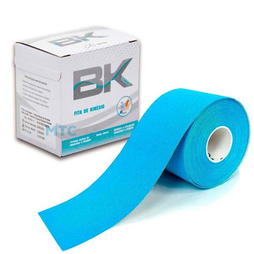 Fita Bandagem Azul Tape Kinesio Com Anvisa BK