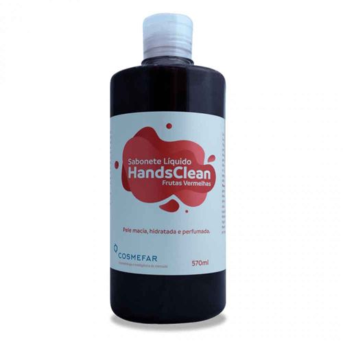 Sabonete Líquido de Frutas Vermelhas Hands Clean - 570ml