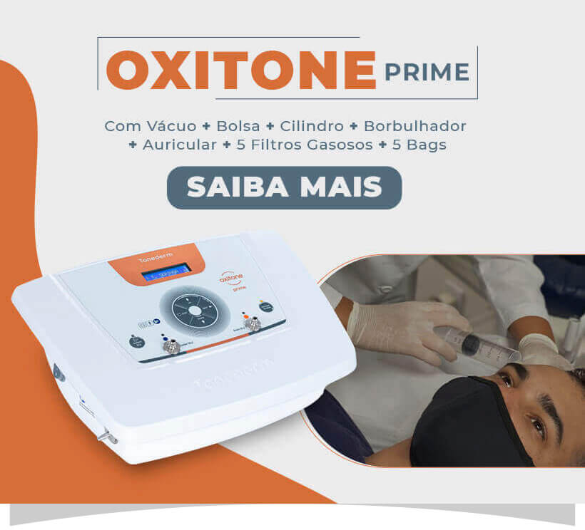Oxitone Prime Com Vácuo Ozonioterapia + Cilindro e Bolsa