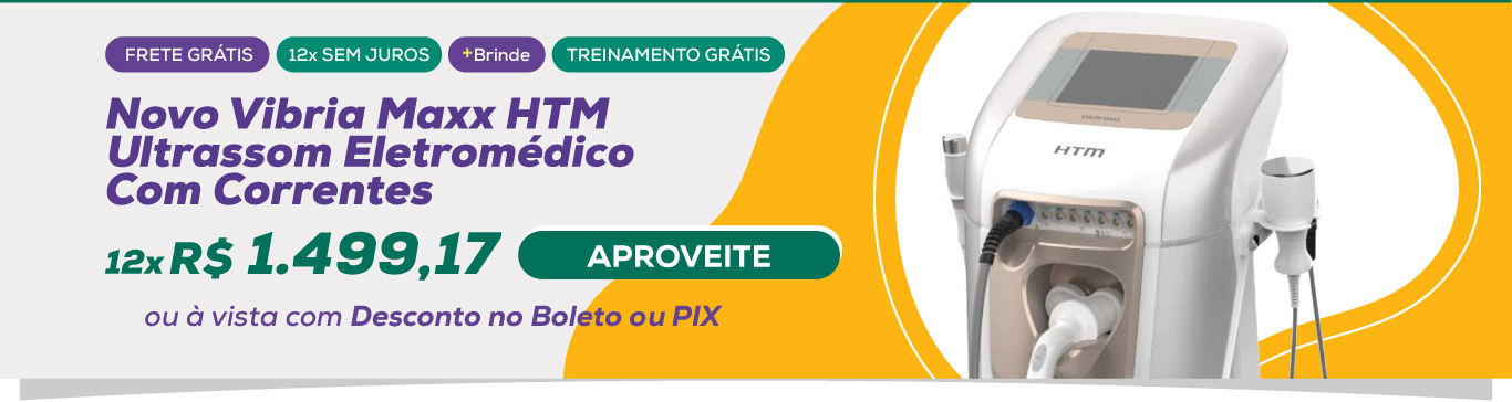 Novo Vibria Maxx HTM Ultrassom Eletromédico Com Correntes